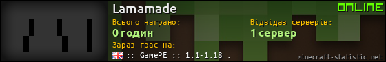 Юзербар 560x90 для Lamamade