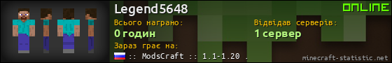 Юзербар 560x90 для Legend5648