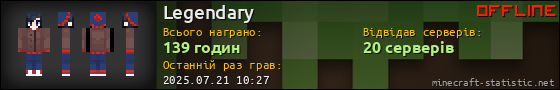 Юзербар 560x90 для Legendary