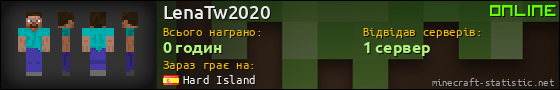 Юзербар 560x90 для LenaTw2020