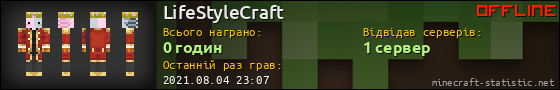 Юзербар 560x90 для LifeStyleCraft