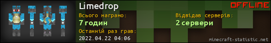 Юзербар 560x90 для Limedrop