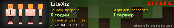 Юзербар 560x90 для LiteXiz