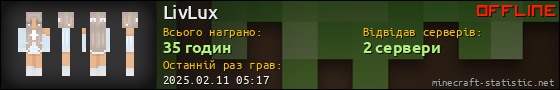 Юзербар 560x90 для LivLux