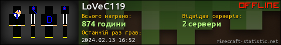Юзербар 560x90 для LoVeC119