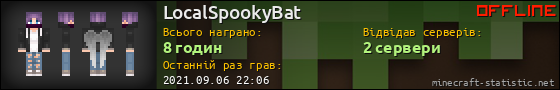 Юзербар 560x90 для LocalSpookyBat