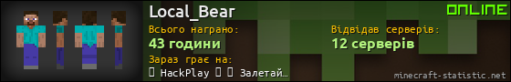 Юзербар 560x90 для Local_Bear