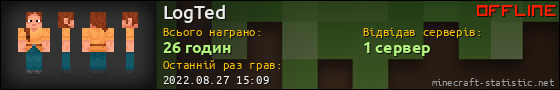 Юзербар 560x90 для LogTed