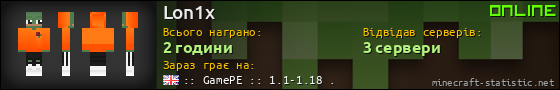 Юзербар 560x90 для Lon1x