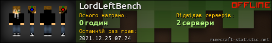 Юзербар 560x90 для LordLeftBench