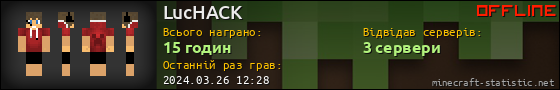 Юзербар 560x90 для LucHACK