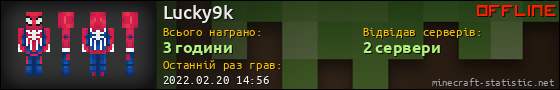 Юзербар 560x90 для Lucky9k