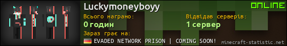 Юзербар 560x90 для Luckymoneyboyy