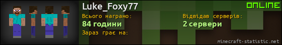 Юзербар 560x90 для Luke_Foxy77