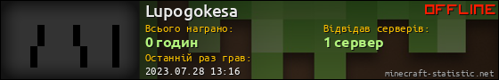 Юзербар 560x90 для Lupogokesa