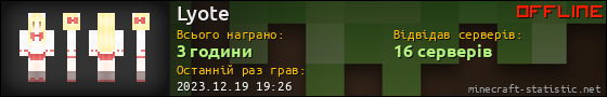 Юзербар 560x90 для Lyote
