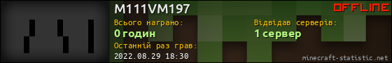 Юзербар 560x90 для M111VM197