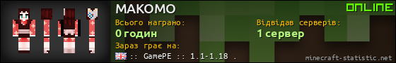 Юзербар 560x90 для MAKOMO