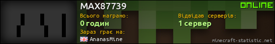 Юзербар 560x90 для MAX87739
