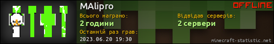 Юзербар 560x90 для MAlipro
