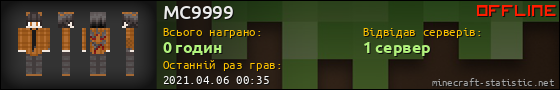 Юзербар 560x90 для MC9999