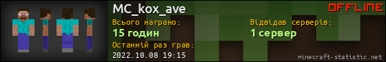 Юзербар 560x90 для MC_kox_ave