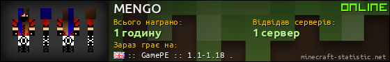 Юзербар 560x90 для MENGO