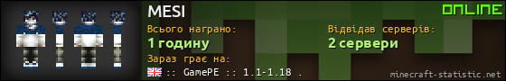 Юзербар 560x90 для MESI