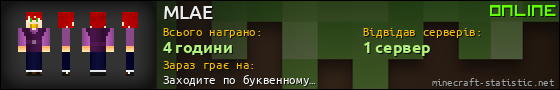 Юзербар 560x90 для MLAE