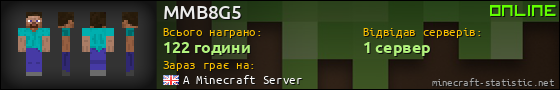 Юзербар 560x90 для MMB8G5