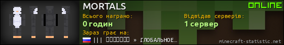 Юзербар 560x90 для MORTALS