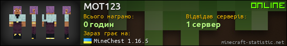 Юзербар 560x90 для MOT123