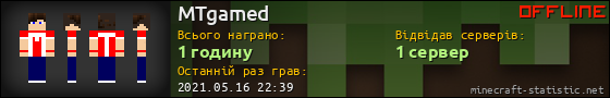 Юзербар 560x90 для MTgamed