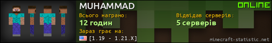 Юзербар 560x90 для MUHAMMAD
