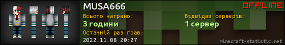 Юзербар 560x90 для MUSA666