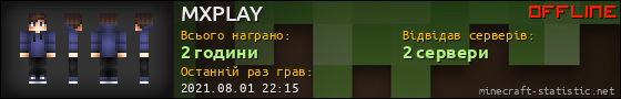 Юзербар 560x90 для MXPLAY