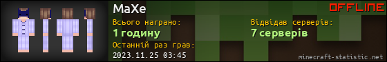 Юзербар 560x90 для MaXe