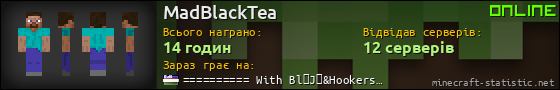 Юзербар 560x90 для MadBlackTea