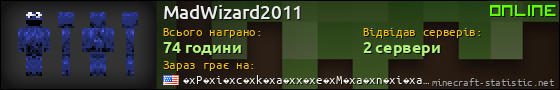 Юзербар 560x90 для MadWizard2011