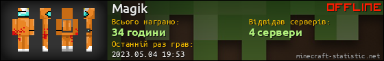 Юзербар 560x90 для Magik