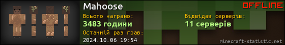 Юзербар 560x90 для Mahoose
