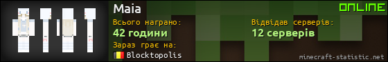 Юзербар 560x90 для Maia
