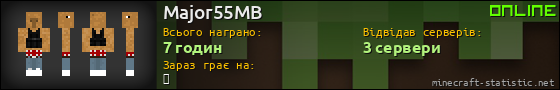 Юзербар 560x90 для Major55MB