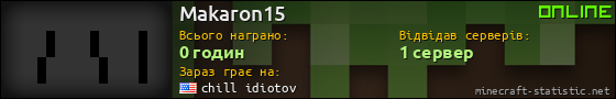 Юзербар 560x90 для Makaron15