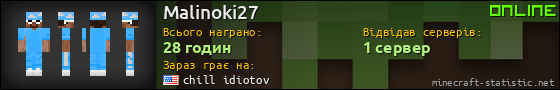 Юзербар 560x90 для Malinoki27