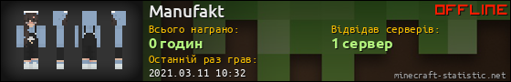 Юзербар 560x90 для Manufakt