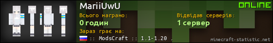 Юзербар 560x90 для MariiUwU