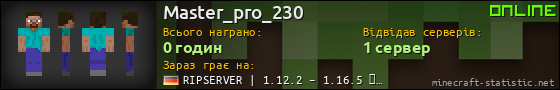 Юзербар 560x90 для Master_pro_230