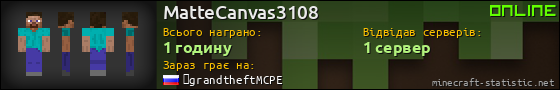 Юзербар 560x90 для MatteCanvas3108