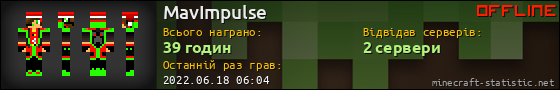 Юзербар 560x90 для MavImpulse